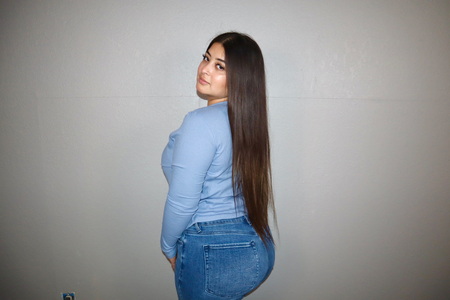 Plus “Sky” Sweater