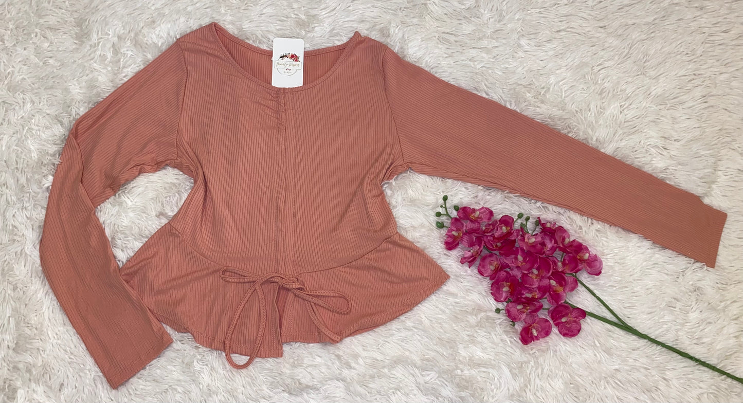 “PLUS” Blossom Top
