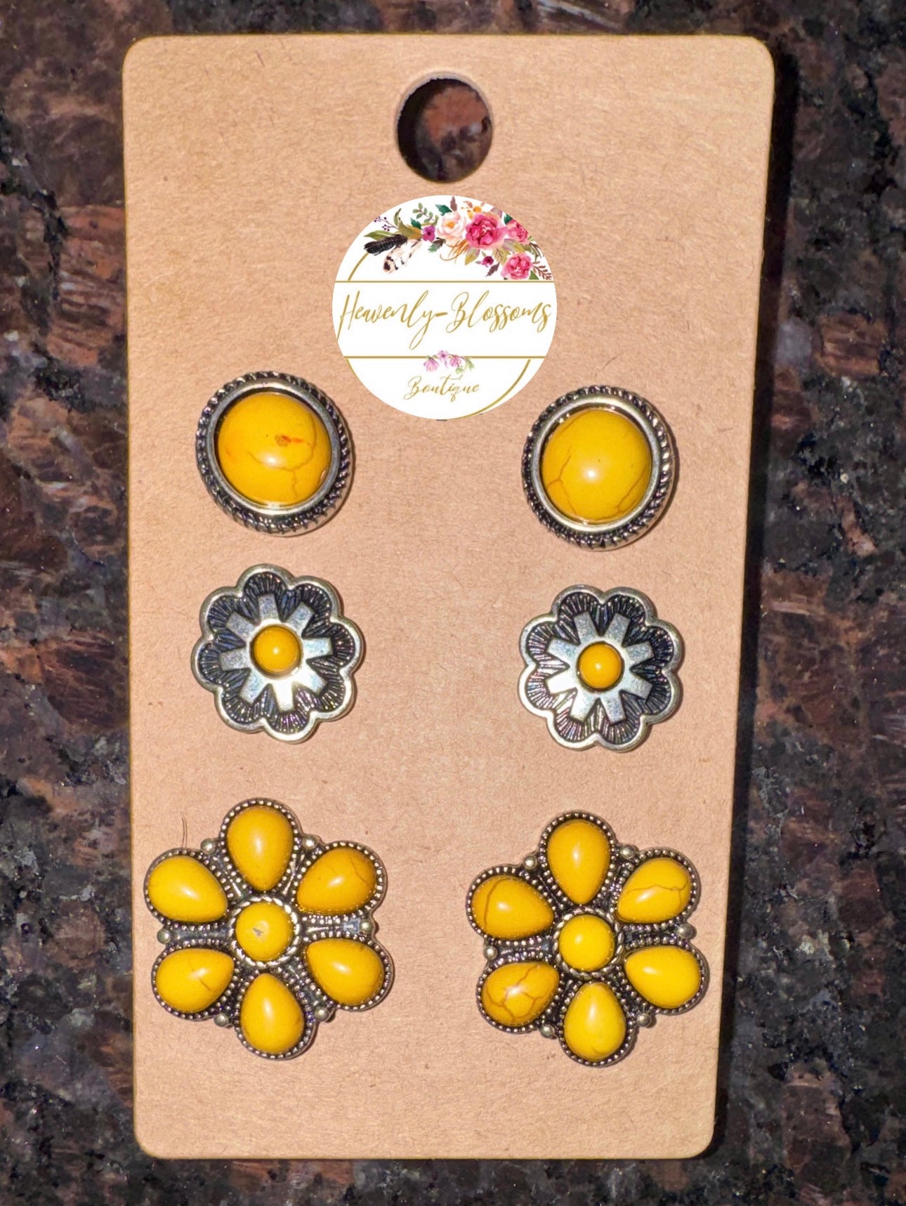 Radiant Trio Earrings