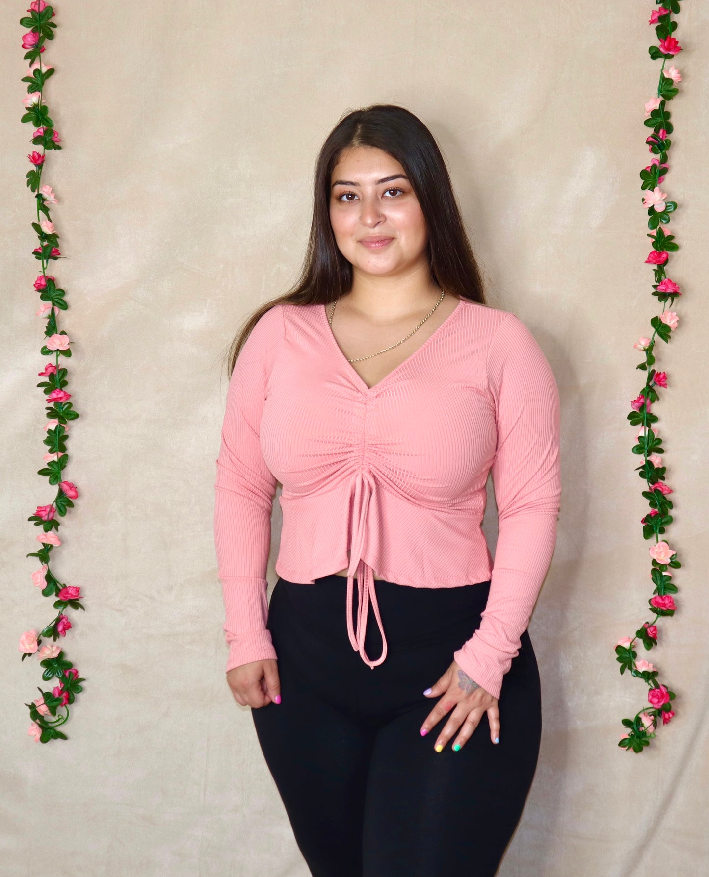 “PLUS” Blossom Top