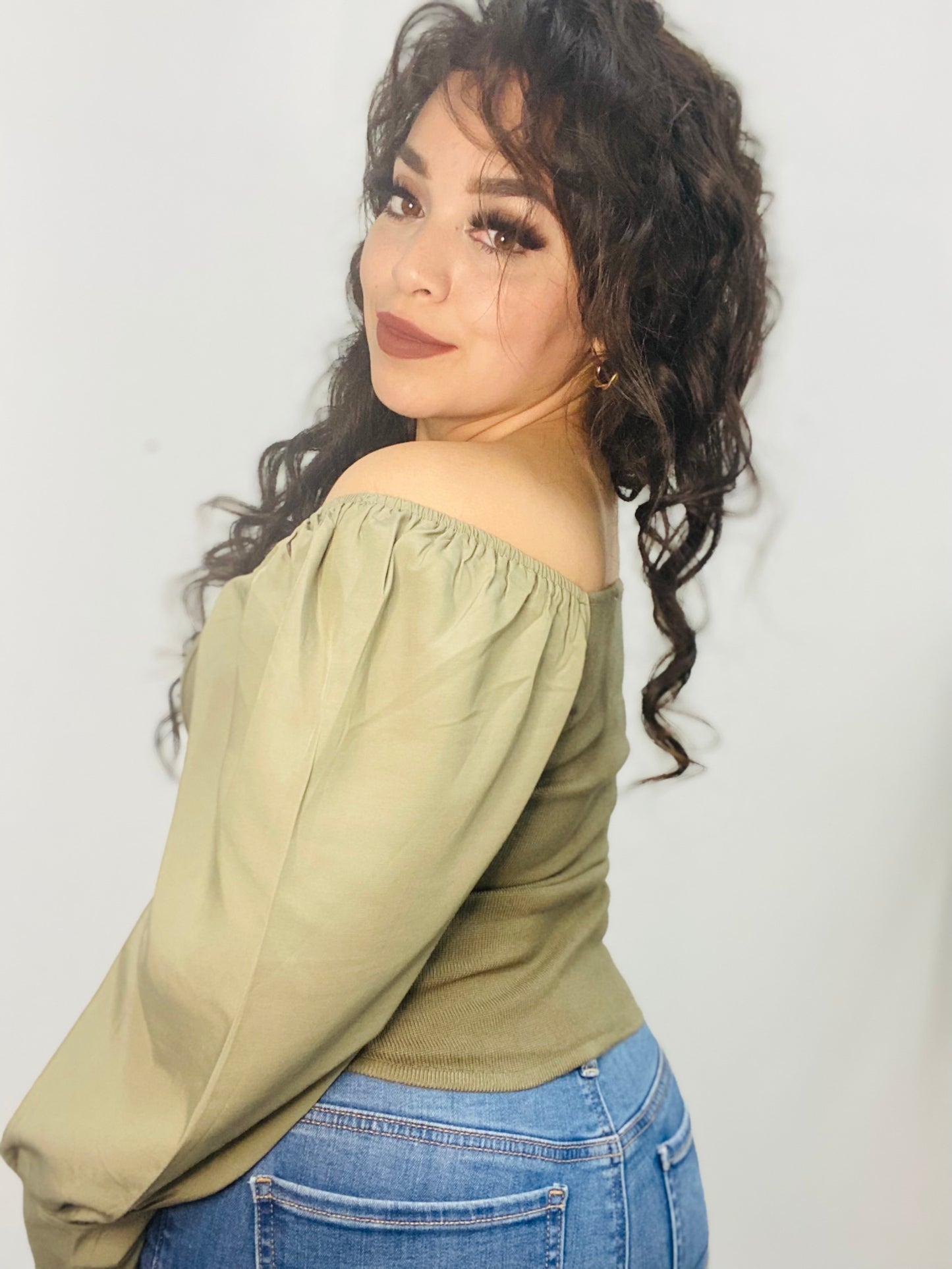 Princess Top (olive)