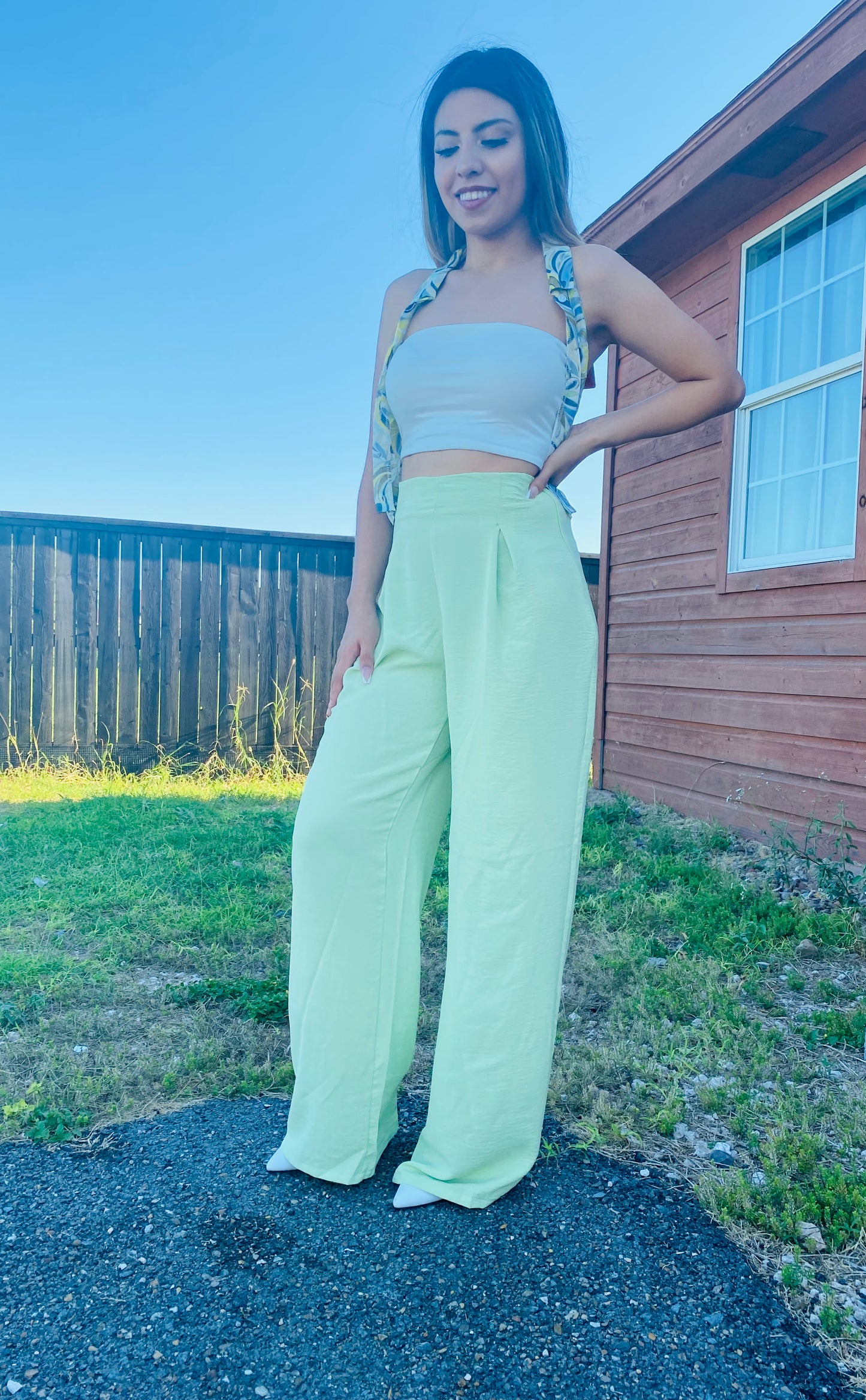 Soft Green Trousers