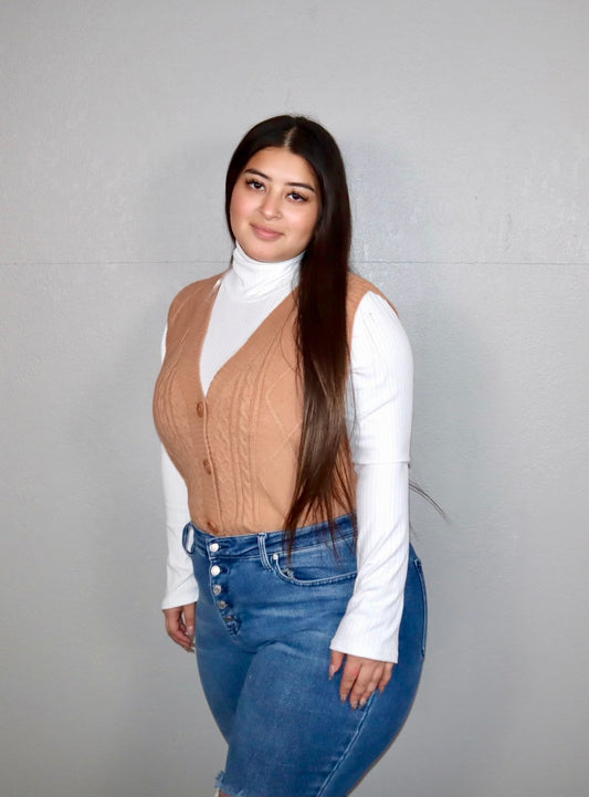 Plus Caramelo vest