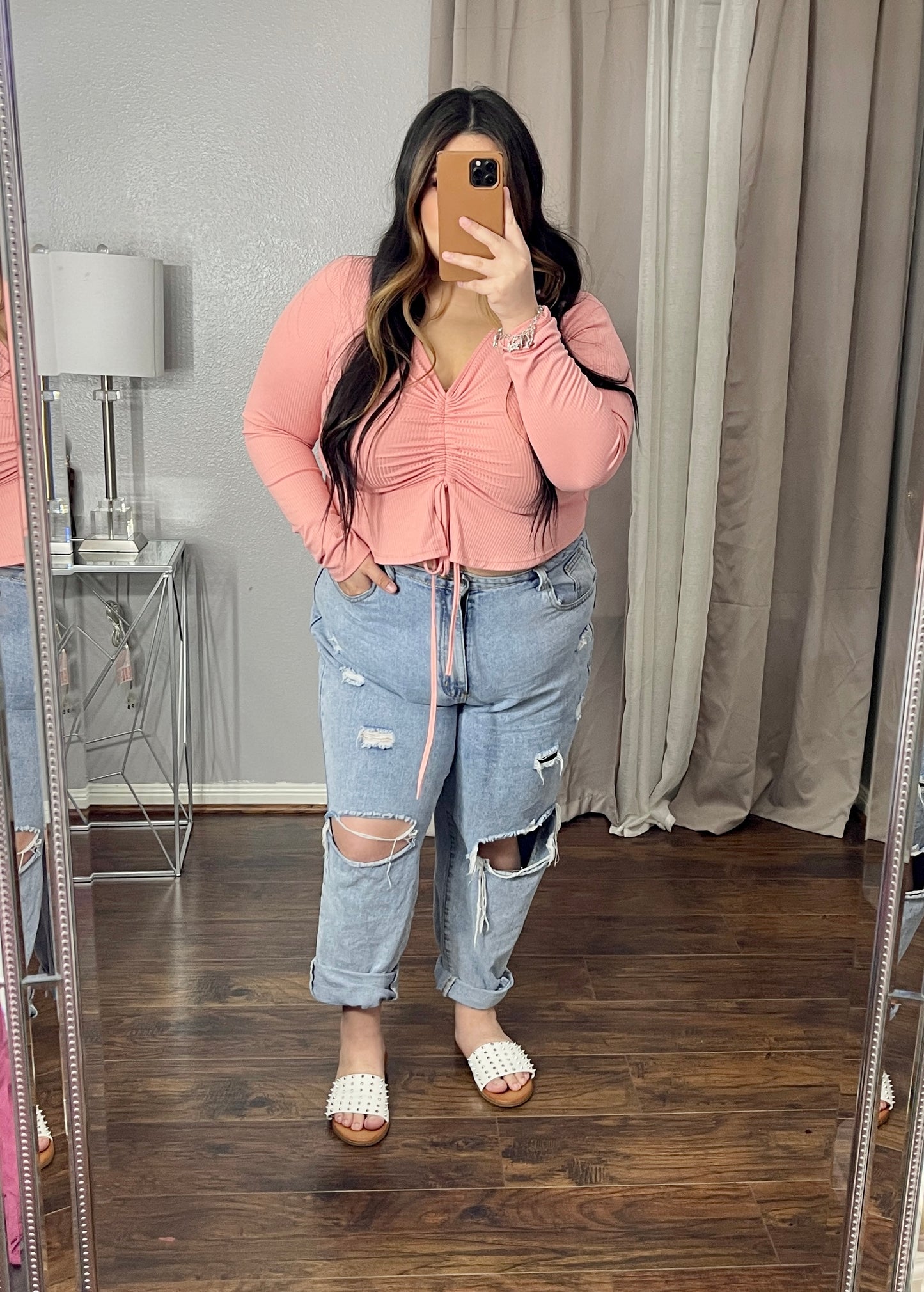 “PLUS” Blossom Top