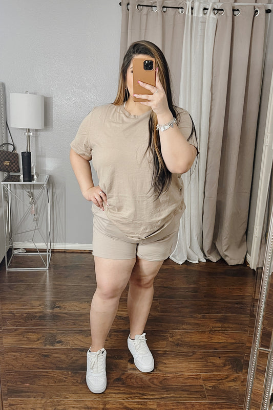Plus Mocha Tee