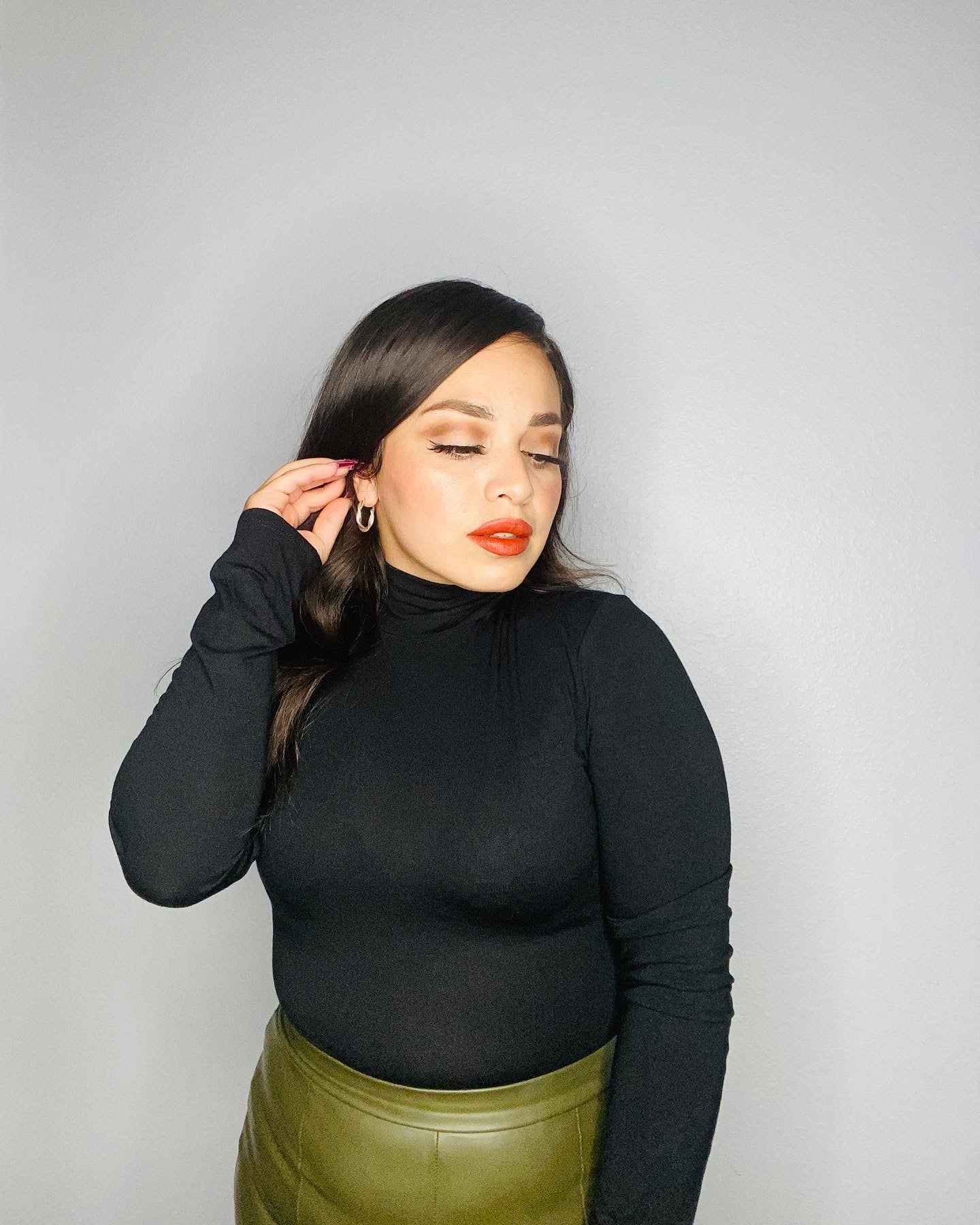 Ink high neck Bodysuit